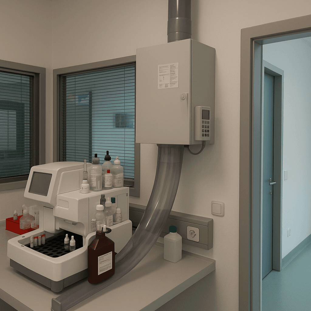 Lab Receiving Station